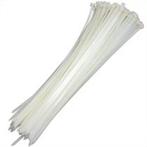 Abraçadeira de Nylon Branco 2,5 x 200 C/ 100 Unidades - TRX