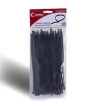 Abraçadeira de Nylon Cinoy 100 unidades 20cm Resistente
