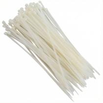 Abraçadeira De Nylon Foxlux 380x4.8mm Branca 50un Abraçadeira De Nylon Foxlux 380x4.8mm Branca 50un