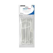 Abraçadeira de Nylon HellermannTyton 300x4,7mm Pacote Com 100 Unidades Branco Abraçadeira de Nylon HellermannTyton 300x4,7mm Pacote Com 100 Unidades Branco