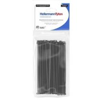 Abraçadeira de Nylon HellermannTyton 388x4,6mm Pacote Com 100 Unidades Preto Abraçadeira de Nylon HellermannTyton 388x4,6mm Pacote Com 100 Unidades Preto
