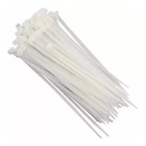 Abraçadeira de Nylon Natural 2,5mm x 100mm com 100 unidades Abracadeira de Nylon Natural 2,5mm x 100mm com 100 unidades