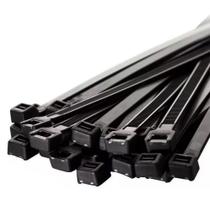 Abraçadeira de Nylon Preto 50 Uni 370mm x 7mm Cinta Plastica Abraçadeira de Nylon Preto 50 Uni 370mm x 7mm Cinta Plastica