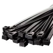 Abraçadeira De Nylon Preto 50 Uni 370mm X 7mm Cinta Plastica Abraçadeira De Nylon Preto 50 Uni 370mm X 7mm Cinta Plastica