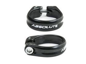 Abraçadeira de Selim Absolute At161 35 mm Preta Abraçadeira de Selim Absolute At161 35 mm Preta