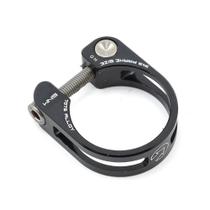 Abraçadeira De Selim Pro PERFORMANCE ALUMÍNIO PRETO Com Parafuso Inoxidável