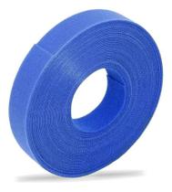 Abraçadeira Dupla Face Slim 19mm x 11,40 Metros Azul - Solução