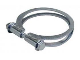 Abraçadeira Escapamento VL XH NL EDC 1982 a 1999 4 Polegadas