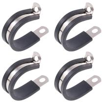 Abraçadeira Keadic 32 mm com revestimento de borracha e aço inoxidável, 20 peças Abraçadeira Keadic 32 mm com revestimento de borracha e aço inoxidável, 20 peças