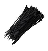 Abraçadeira Nylon (100 UNIDADES) Preta AJAX Abraçadeira Nylon (100 UNIDADES) Preta AJAX