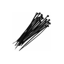 Abraçadeira Nylon 15 x 0,36 cm Hulter 100 Peças Preta HT1150UVPP