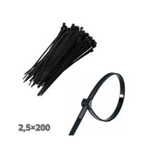 abraçadeira nylon 2.5x200 mm abraçadeira nylon 2.5x200 mm