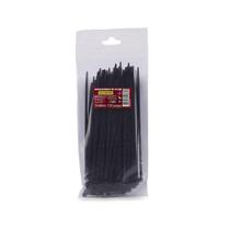 Abraçadeira Nylon 200mm X 4,8mm Preto 100 Unidades - Force Line