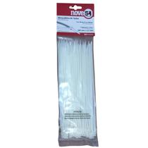 Abraçadeira Nylon 200x2,5mm Branca Pacote C/100 Peças Nove54