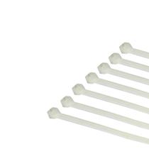 Abraçadeira nylon 200x2,5mm branco c/100 Abraçadeira nylon 200x2,5mm branco c/100