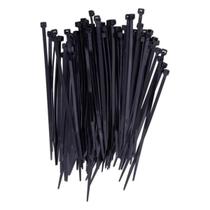Abraçadeira Nylon 280x4,8 Preto 100 Unidades Prender Amarrar Equipamentos Tubulações e Objetos