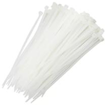 Abraçadeira Nylon 4,8 x 400mm C/ 100 Unidades Branca - TRX