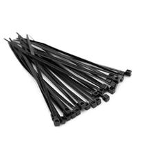 Abraçadeira Nylon 6.6 com Proteção UV 4,8 x 400mm Preto - Kit com 100 uni Abraçadeira Nylon 6.6 com Proteção UV 4,8 x 400mm Preto - Kit com 100 uni