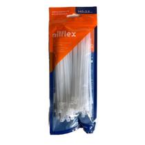 Abraçadeira Nylon Allflex 140x3,5mm Branca Pacote 100 Un