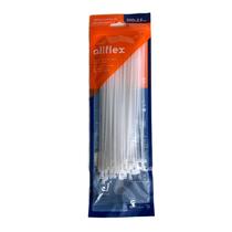 Abraçadeira Nylon Allflex 200x2,5mm Branca Pacote 100 Un