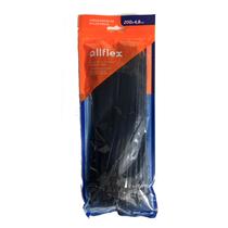 Abraçadeira Nylon Allflex 200x4,8mm Preta Pacote 100 Un
