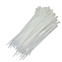 Abraçadeira Nylon Branca 2,5mm X 100mm 200 Pçs Abraçadeira Nylon Branca 2,5mm X 100mm 200 Pçs