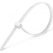 Abracadeira Nylon Branca 2,5Mmx200Mm Melfi Com 100 Pecas Abracadeira Nylon Branca 2,5Mmx200Mm Melfi Com 100 Pecas