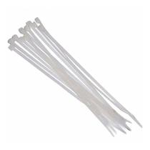 Abraçadeira Nylon Branca 2,7mm X 250mm 100 Pçs Abraçadeira Nylon Branca 2,7mm X 250mm 100 Pçs