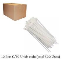Abraçadeira Nylon Branca 300X4,8MM FertaK 10 Pcts C/ 50 Unids 1317 Abraçadeira Nylon Branca 300X4,8MM FertaK 10 Pcts C/ 50 Unids 1317