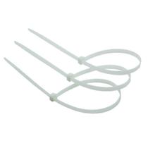 Abraçadeira Nylon Branco Thompson 400x7,6mm - Embalagem com 50 unidades