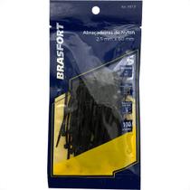 Abracadeira Nylon Brasfort Preta 2,5X 60 9013 Abracadeira Nylon Brasfort Preta 2,5X 60 9013