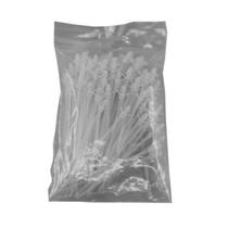 Abraçadeira Nylon Com Clip Fixação 2,5X100Mm Branca 100 G20 Abraçadeira Nylon Com Clip Fixação 2,5X100Mm Branca 100 G20