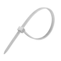 Abraçadeira Nylon de Plástico Branca 30cm X 4mm 100 Un Rino