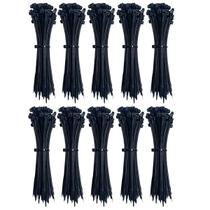 Abraçadeira Nylon Fita Hellermann 3,6X300MM Preto C/ 1000 UN