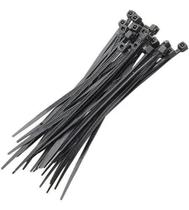 Abraçadeira nylon fita plástica 4.8x250mm 100pç preta Abraçadeira nylon fita plástica 4.8x250mm 100pç preta