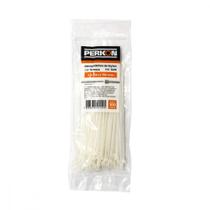 Abracadeira Nylon Perkon Branca 2,5X150 100 Pecas 1249