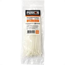 Abracadeira Nylon Perkon Branca 2,5X150 100 Pecas 1249 Abracadeira Nylon Perkon Branca 2,5X150 100 Pecas 1249