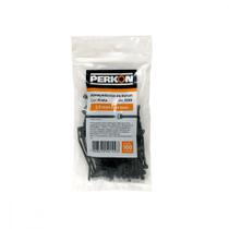 Abracadeira Nylon Perkon Preta 2,5X 60 100 Pecas 1269