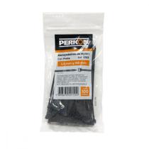Abracadeira Nylon Perkon Preta 3,5X150 100 Pecas 1283