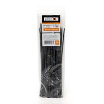 Abracadeira Nylon Perkon Preta 4,8X300 100 Pecas 1291