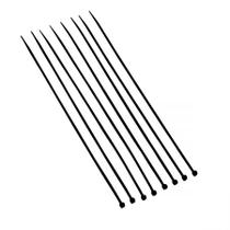 Abraçadeira nylon Preta 2.5x200mm pacote 100 unidades - Brasfort