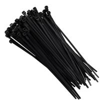 Abraçadeira Nylon Preta 4,8 X 120mm Pacote Com 100 Unid.