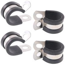 Abraçadeira para cabos Keadic 16 mm com revestimento de borracha, 20 peças Abraçadeira para cabos Keadic 16 mm com revestimento de borracha, 20 peças