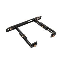 Abraçadeira para Poste Plástica Regulável 19x24,7cm - Par - Policarbonato - Preta Abraçadeira para Poste Plástica Regulável 19x24,7cm - Par - Policarbonato - Preta