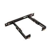 Abraçadeira Para Poste Plástica Regulável 19x24,7cm - Par - Policarbonato - Preta Abraçadeira Para Poste Plástica Regulável 19x24,7cm - Par - Policarbonato - Preta