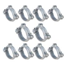 Abraçadeira para tubo HIGHCRAFT S2PCG-01-10, 2 peças, 2,5 cm, galvanizada Abraçadeira para tubo HIGHCRAFT S2PCG-01-10, 2 peças, 2,5 cm, galvanizada