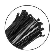 Abraçadeira Plástica Nylon 390 x 4,8mm Preta 100 Unidades Abraçadeira Plástica Nylon 390 x 4,8mm Preta 100 Unidades