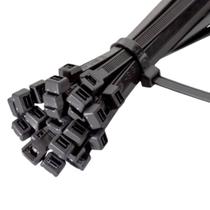 Abraçadeira Plástica Nylon Preta 390 x 4,8mm 100un Abraçadeira Plástica Nylon Preta 390 x 4,8mm 100un