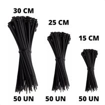 Abraçadeira Presilha de Nylon Com 3 Tamanhos Kit 150 Peças Abraçadeira Presilha de Nylon Com 3 Tamanhos Kit 150 Peças