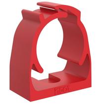 Abraçadeira PVC Vermelha 3/4 Inpol
